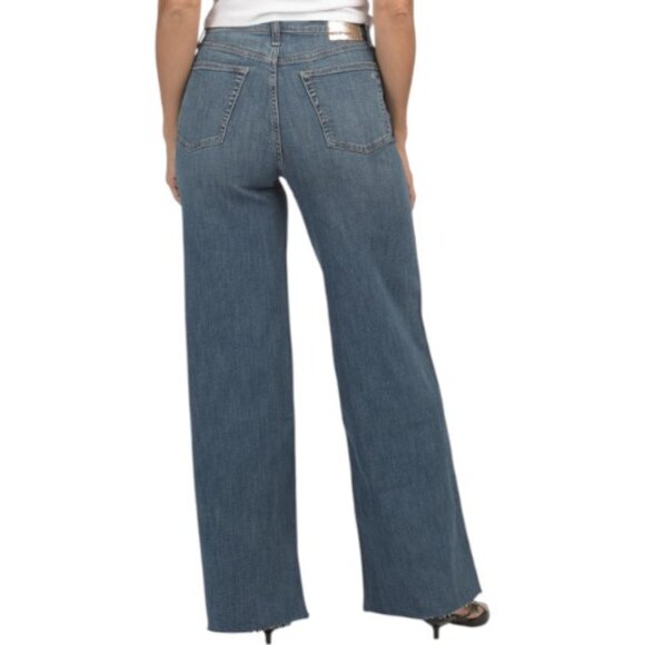 RAG & BONE Flexi Sofie Wide Leg High Rise Regular Length Jeans - Picture 2 of 3